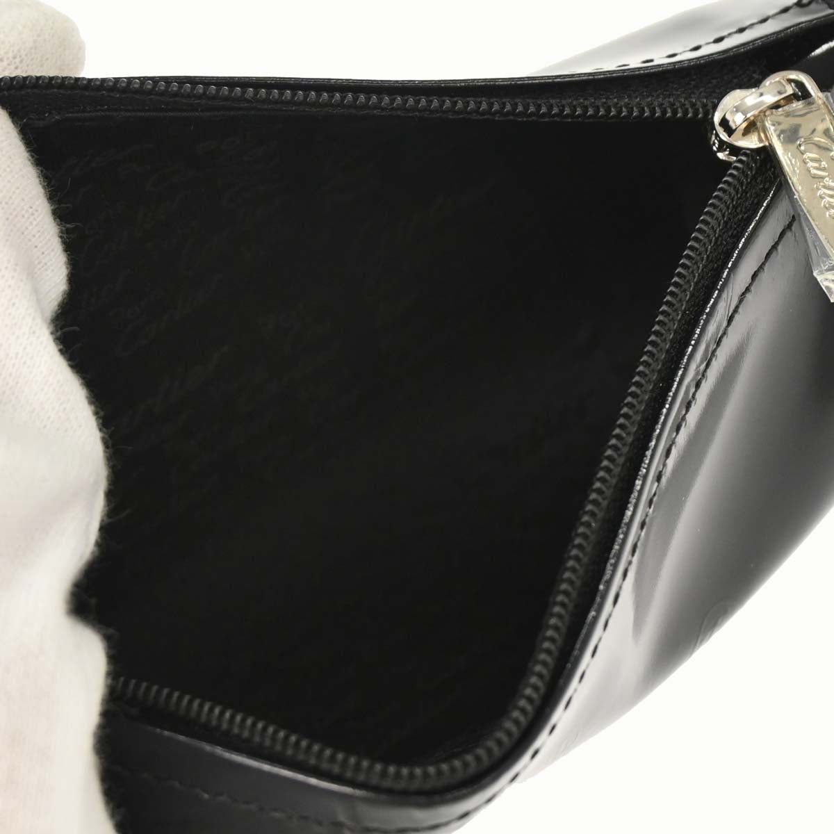 Cartier Black Happy Birthday Accessory Pouch Pen Case