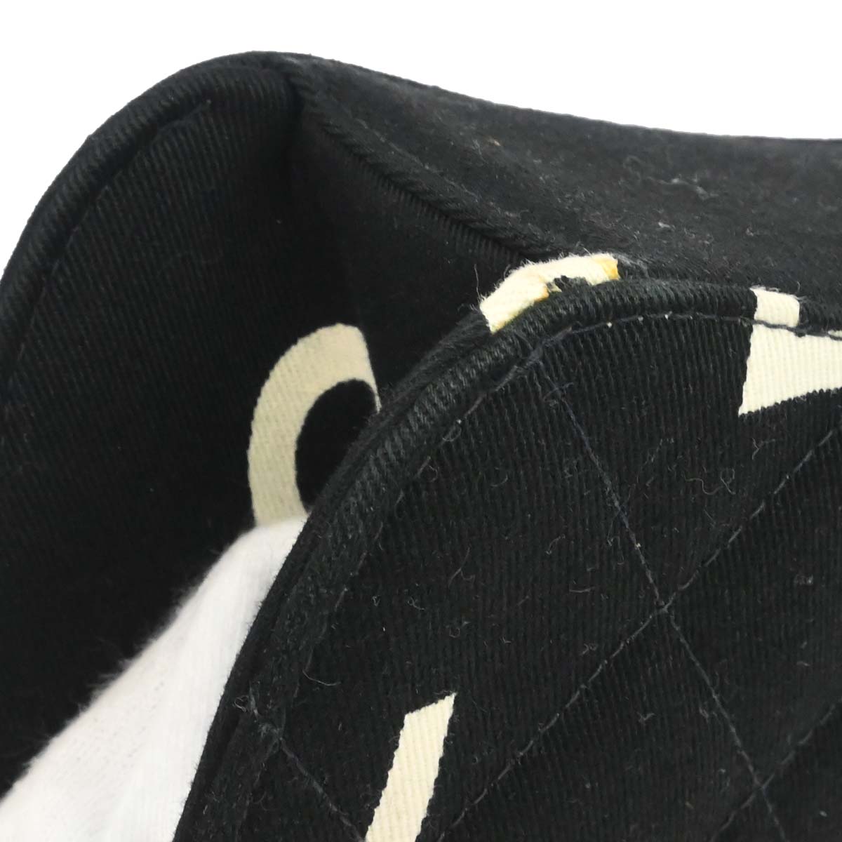 Chanel 1996-1997 Black Canvas Chain Handbag