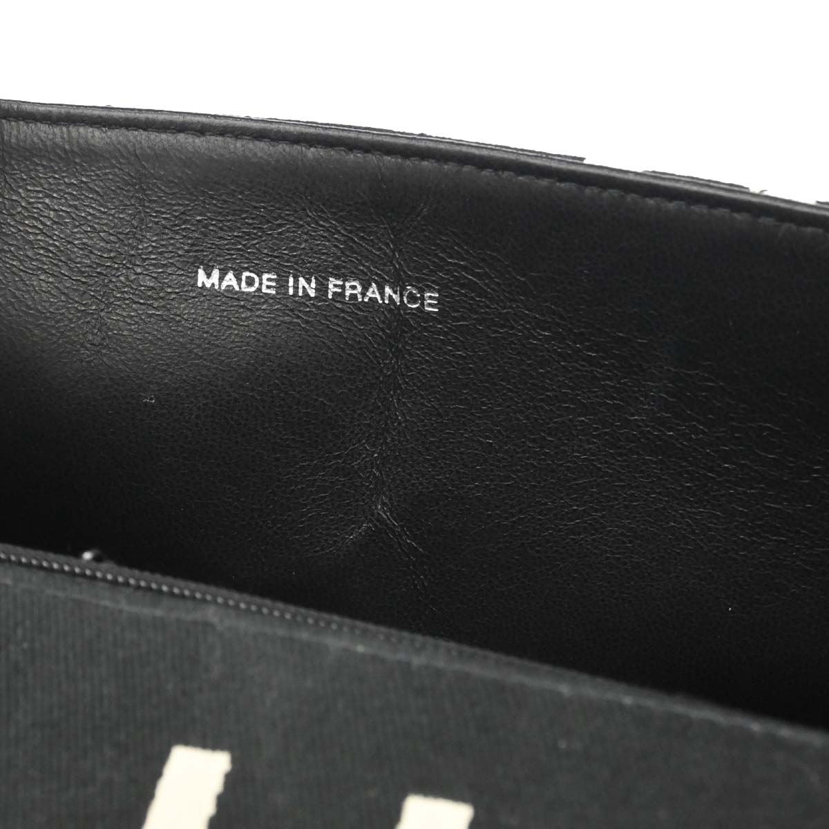 Chanel 1996-1997 Black Canvas Chain Handbag