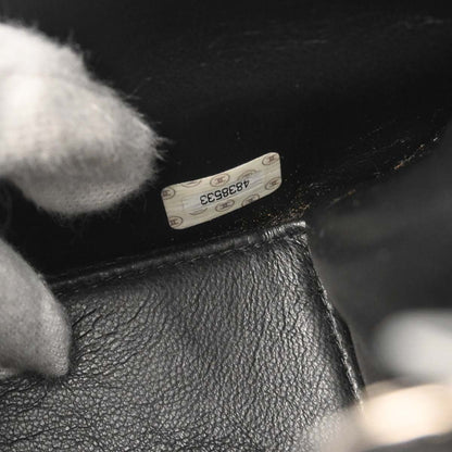 Chanel 1996-1997 Black Canvas Chain Handbag