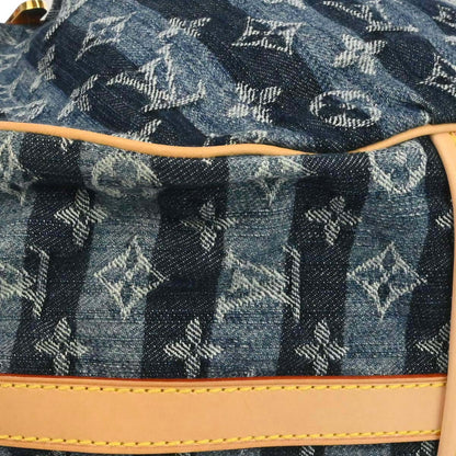 Louis Vuitton Blue Monogram Denim Cabas Raye GM 2way Shoulder Tote M95336