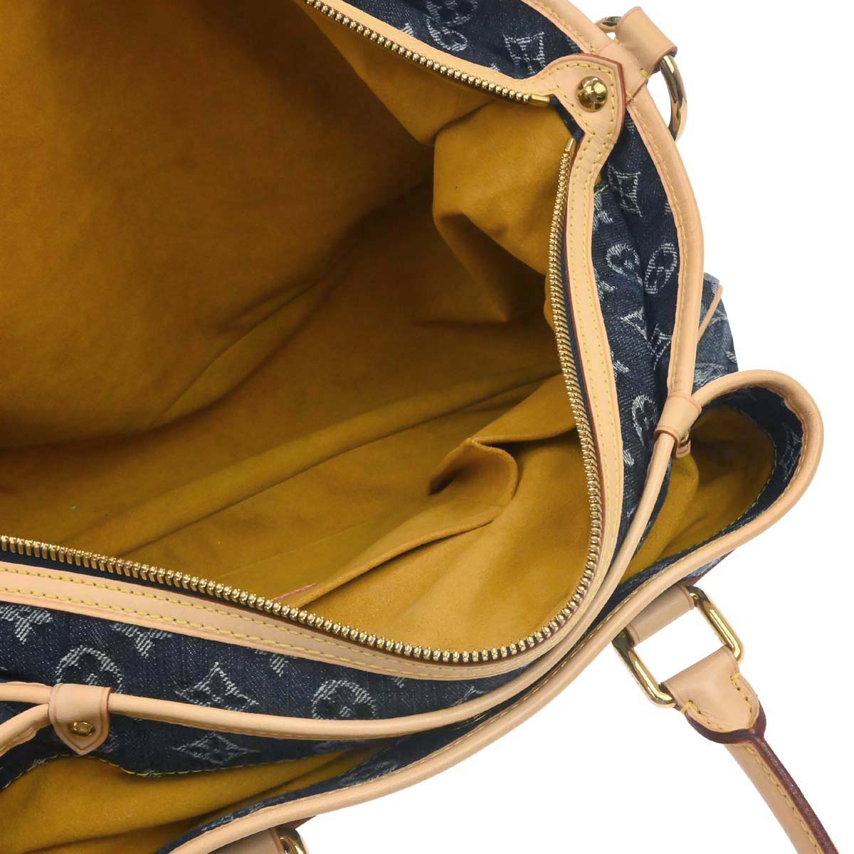 Louis Vuitton Blue Monogram Denim Cabas Raye GM 2way Shoulder Tote M95336