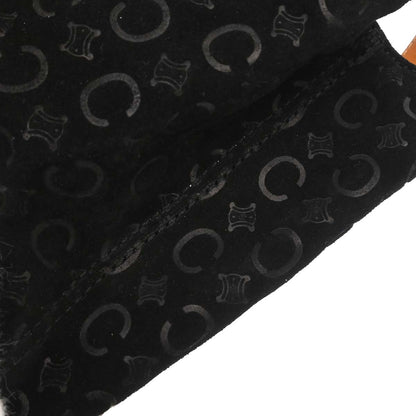 Celine Black Suede C Macadam Tote Handbag
