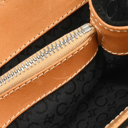 Celine Black Suede C Macadam Tote Handbag