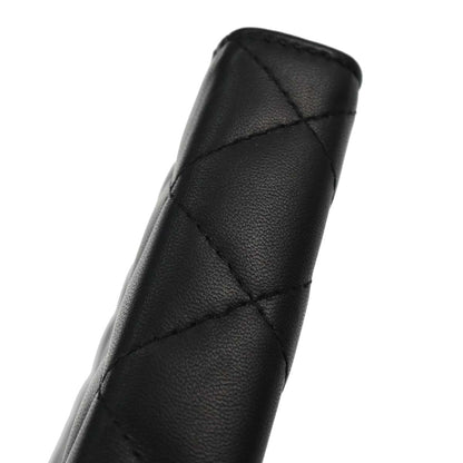 Chanel Black Lambskin Tablet Case Shoulder Bag