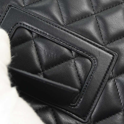 Chanel Black Lambskin Tablet Case Shoulder Bag