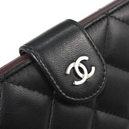 Chanel Black Lambskin Tablet Case Shoulder Bag