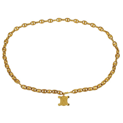 Celine Macadam Chain Belt Gold