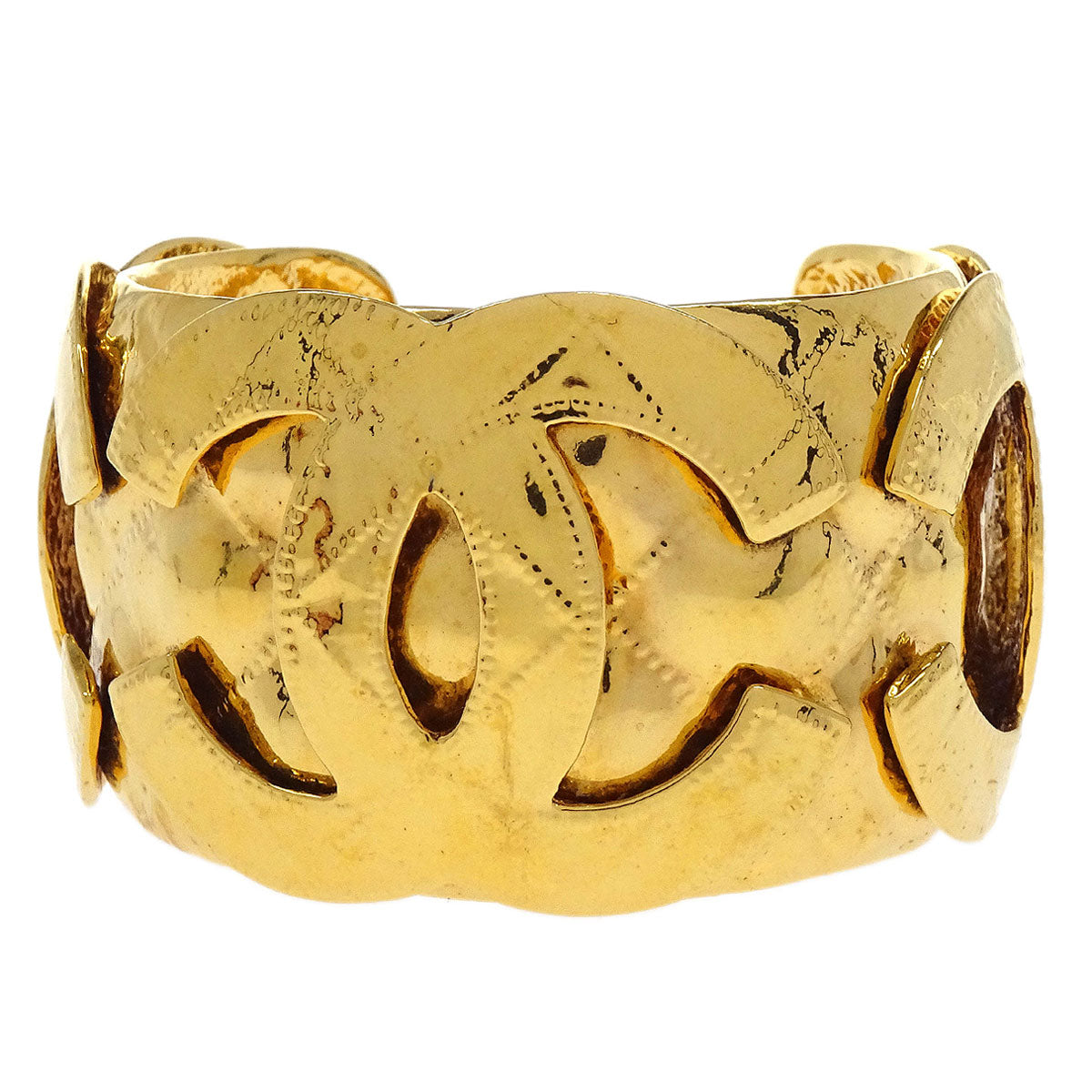 Chanel Gold Bracelet Bangle Accessories 94P