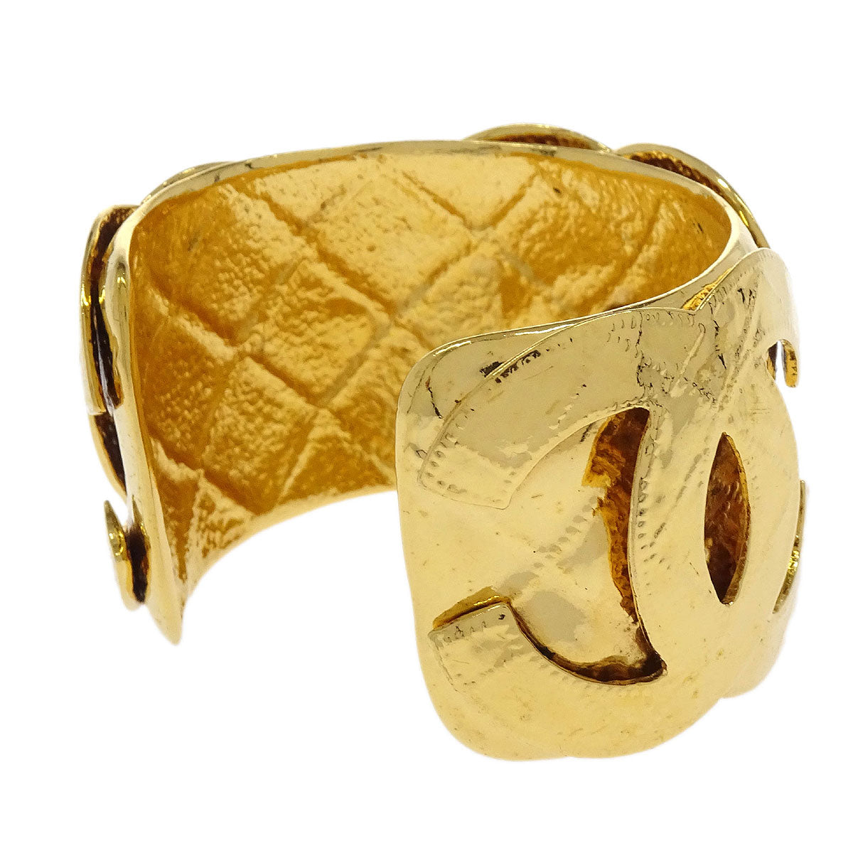 Chanel Gold Bracelet Bangle Accessories 94P