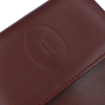 Cartier Must de Cartier Bordeaux Trifold Wallet