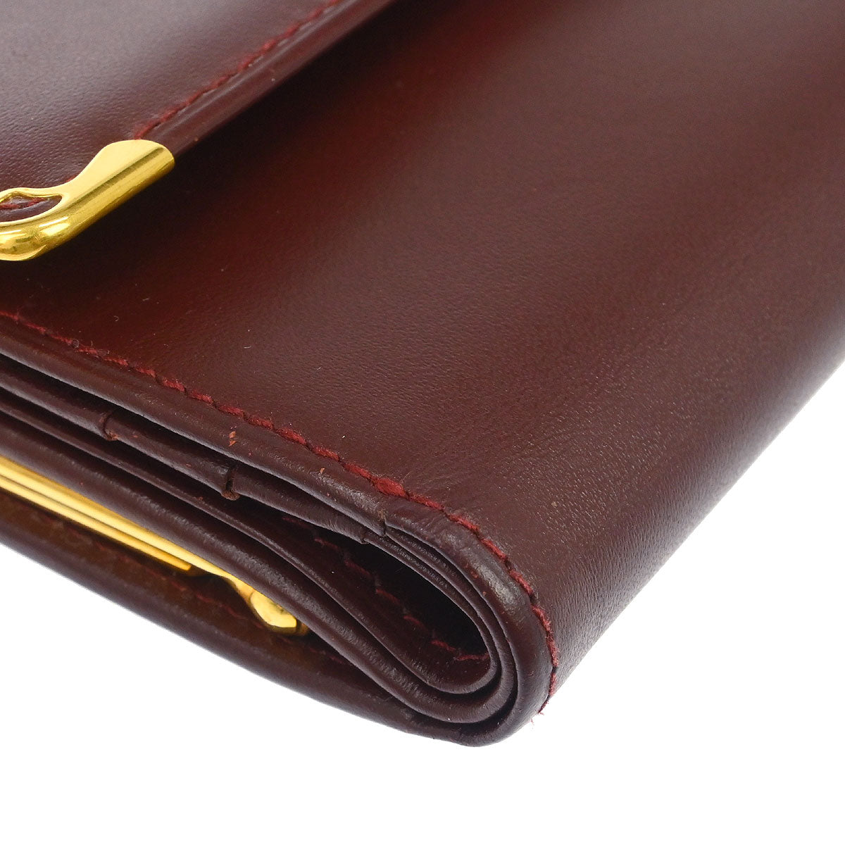 Cartier Must de Cartier Bordeaux Trifold Wallet