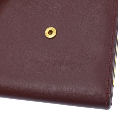 Cartier Must de Cartier Bordeaux Trifold Wallet