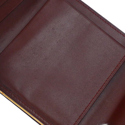 Cartier Must de Cartier Bordeaux Trifold Wallet
