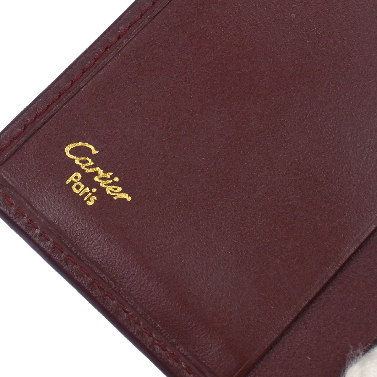 Cartier Must de Cartier Bordeaux Trifold Wallet
