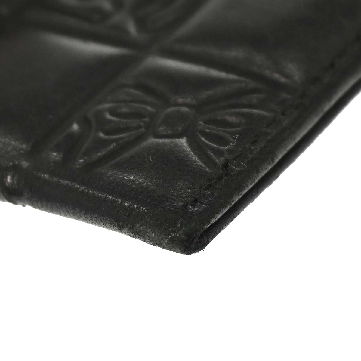 Chanel Black Lambskin Icon Cardholder Small Good