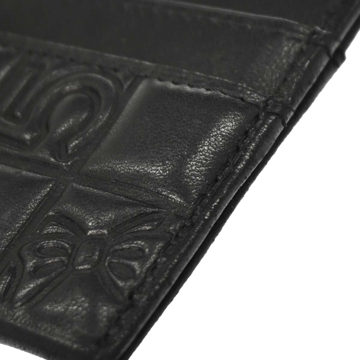 Chanel Black Lambskin Icon Cardholder Small Good