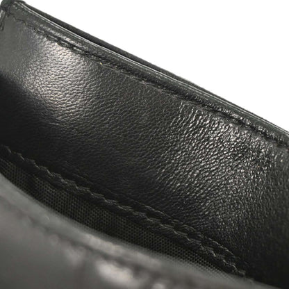 Chanel Black Lambskin Icon Cardholder Small Good