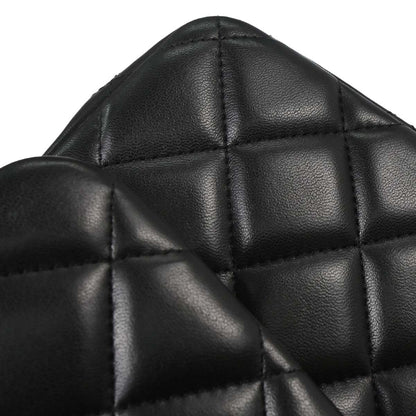 Chanel 2012-2013 Black Lambskin Jumbo Classic Double Flap Shoulder Bag