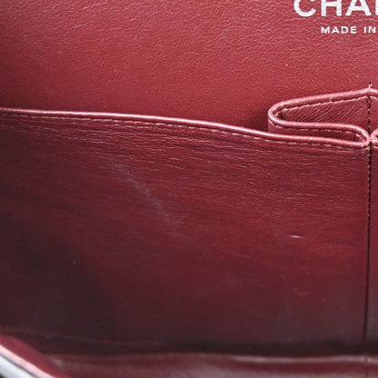 Chanel 2012-2013 Black Lambskin Jumbo Classic Double Flap Shoulder Bag