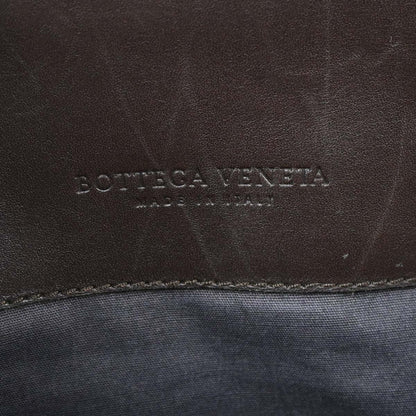 Bottega Veneta Brown Calfskin Intrecciato Briefcase Handbag