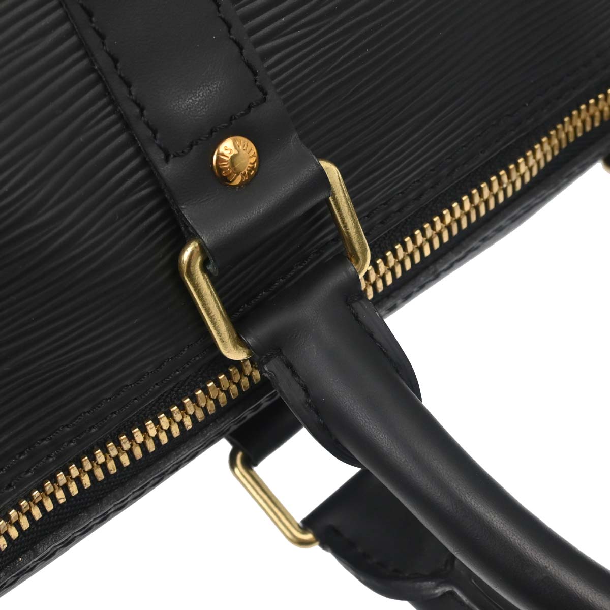 Louis Vuitton Black Epi Keepall 45 Duffle Bag M42972