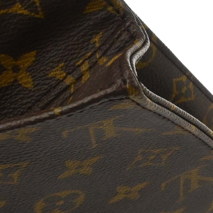 Louis Vuitton Monogram Sac Plat Tote Handbag M51140