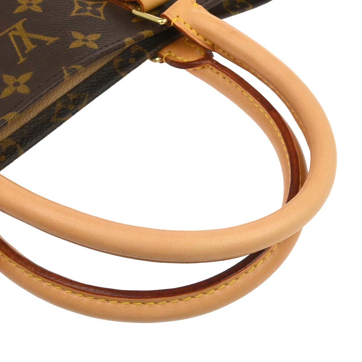 Louis Vuitton Monogram Sac Plat Tote Handbag M51140