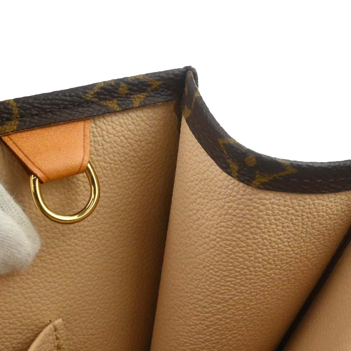 Louis Vuitton Monogram Sac Plat Tote Handbag M51140