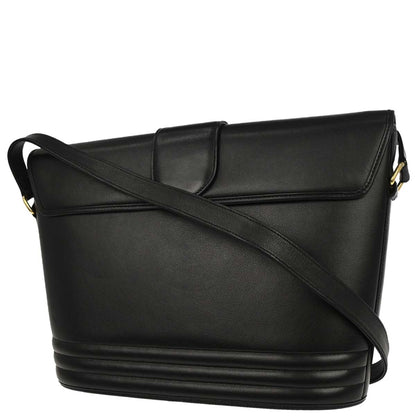 Yves Saint Laurent Black Leather Shoulder Bag
