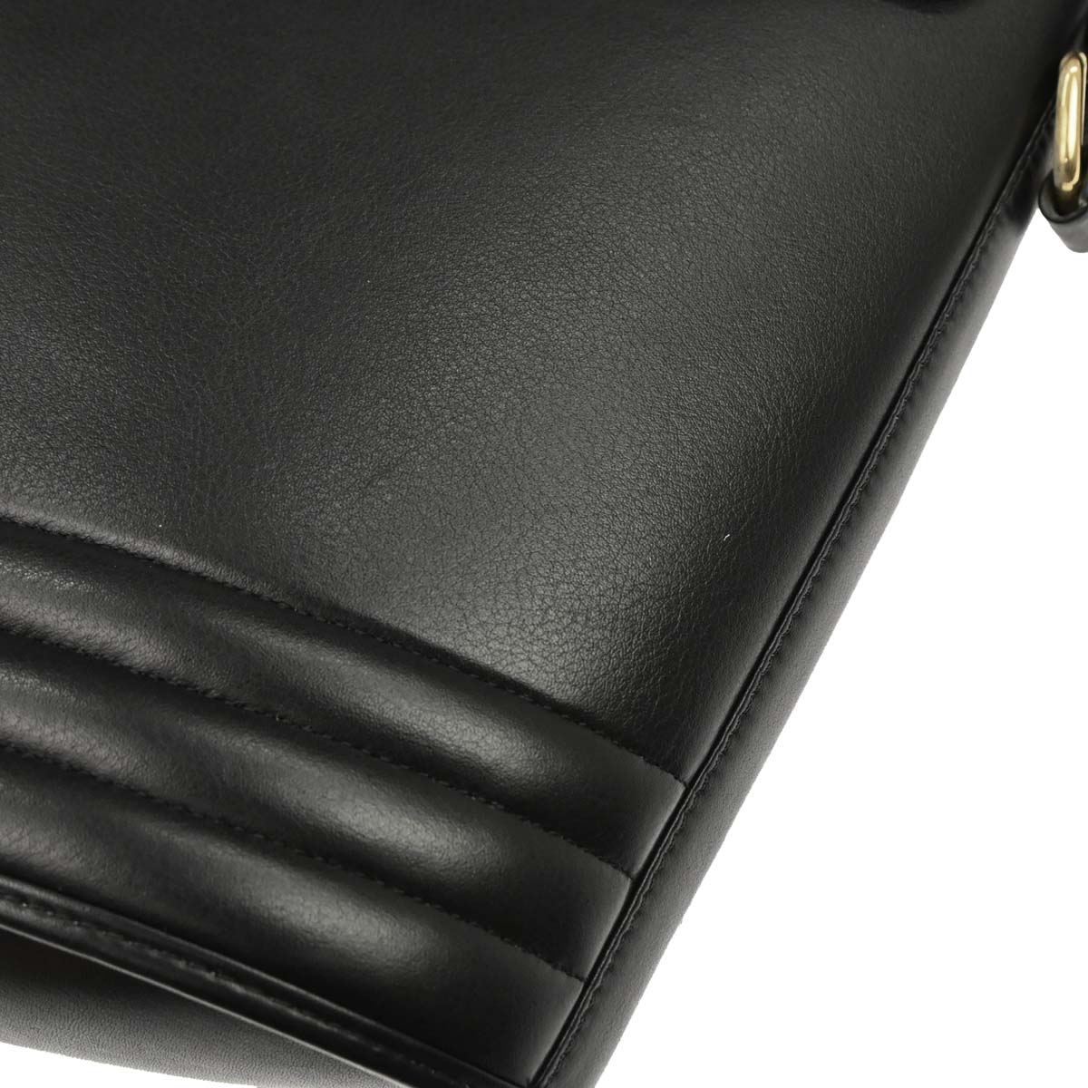 Yves Saint Laurent Black Leather Shoulder Bag