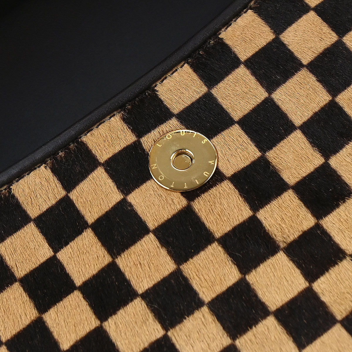 Louis Vuitton Damier Sauvage Gazelle Shoulder Bag Pochette M92130