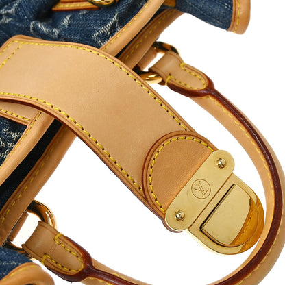 Louis Vuitton Blue Monogram Denim Pleaty Handbag M95020