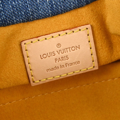 Louis Vuitton Blue Monogram Denim Pleaty Handbag M95020