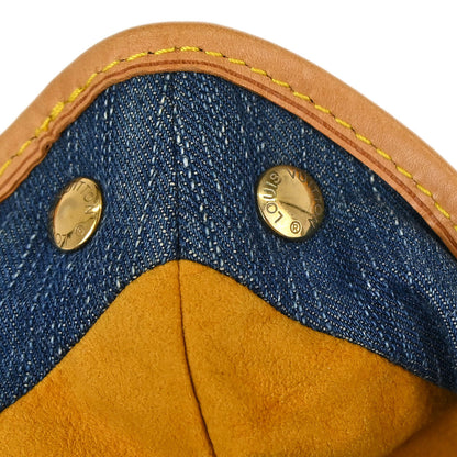 Louis Vuitton Blue Monogram Denim Pleaty Handbag M95020