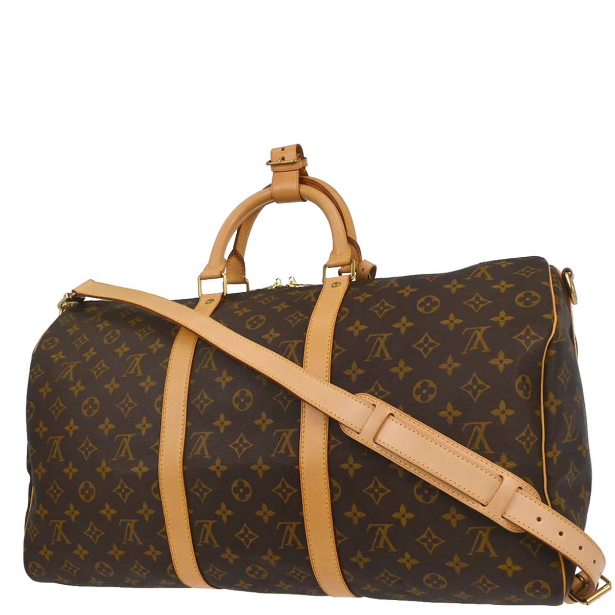 Louis Vuitton Monogram Keepall Bandouliere 50 Duffle Bag M41416