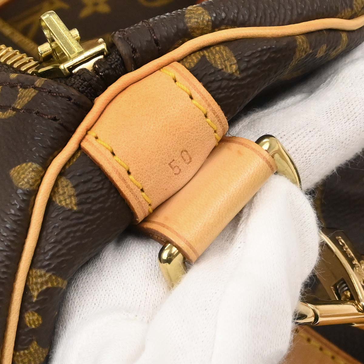 Louis Vuitton Monogram Keepall Bandouliere 50 Duffle Bag M41416