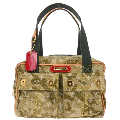 Louis Vuitton Green Monogramouflage Denim Jasmine Handbag M95772