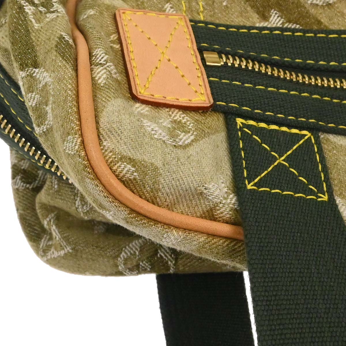 Louis Vuitton Green Monogramouflage Denim Jasmine Handbag M95772