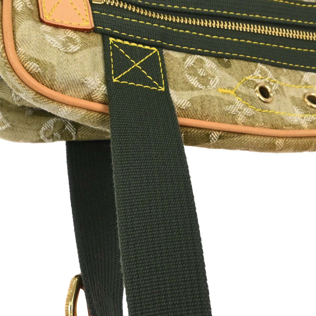 Louis Vuitton Green Monogramouflage Denim Jasmine Handbag M95772