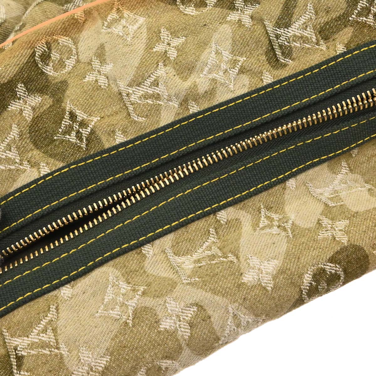 Louis Vuitton Green Monogramouflage Denim Jasmine Handbag M95772