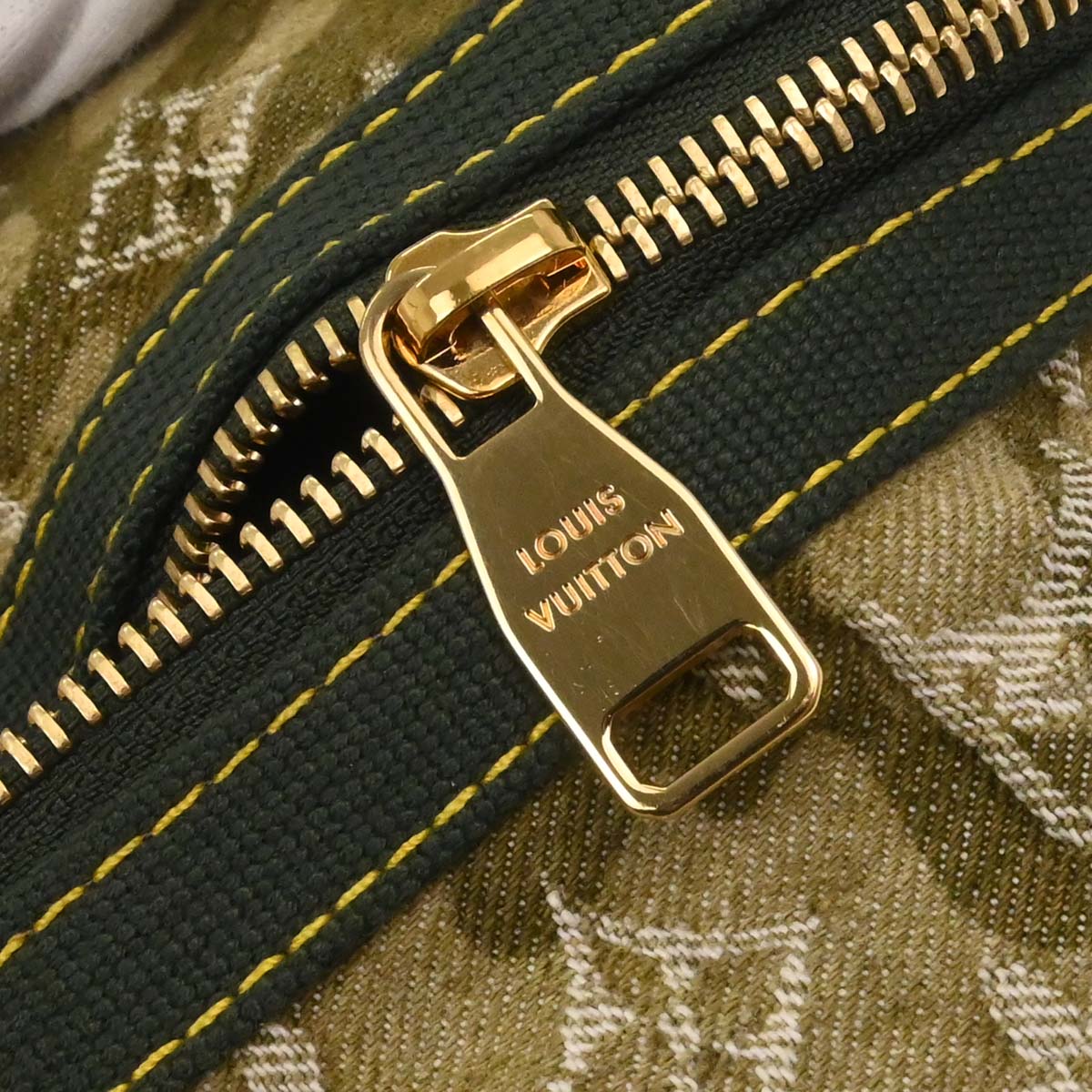 Louis Vuitton Green Monogramouflage Denim Jasmine Handbag M95772