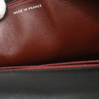 Chanel Black Lambskin Classic WOC Wallet on Chain Bag