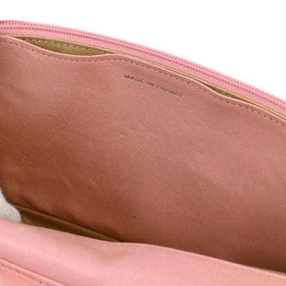 Chanel 2005-2006 Pink Caviar Skin Timeless WOC Wallet on Chain Bag