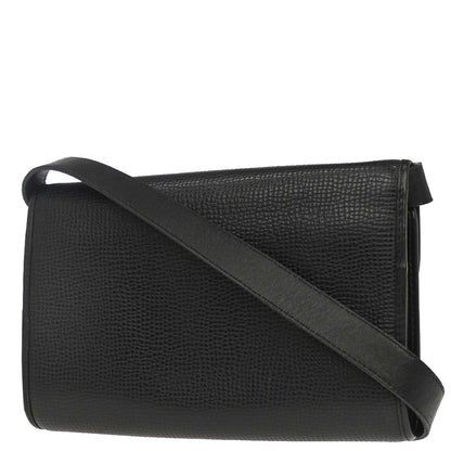Christian Dior Black Leather Shoulder Bag