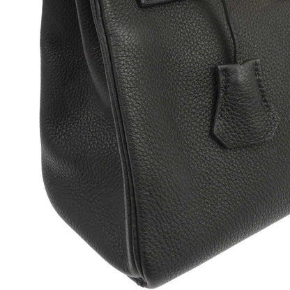 Hermes Black Togo Kelly 28 Retourne 2way Shoulder Handbag
