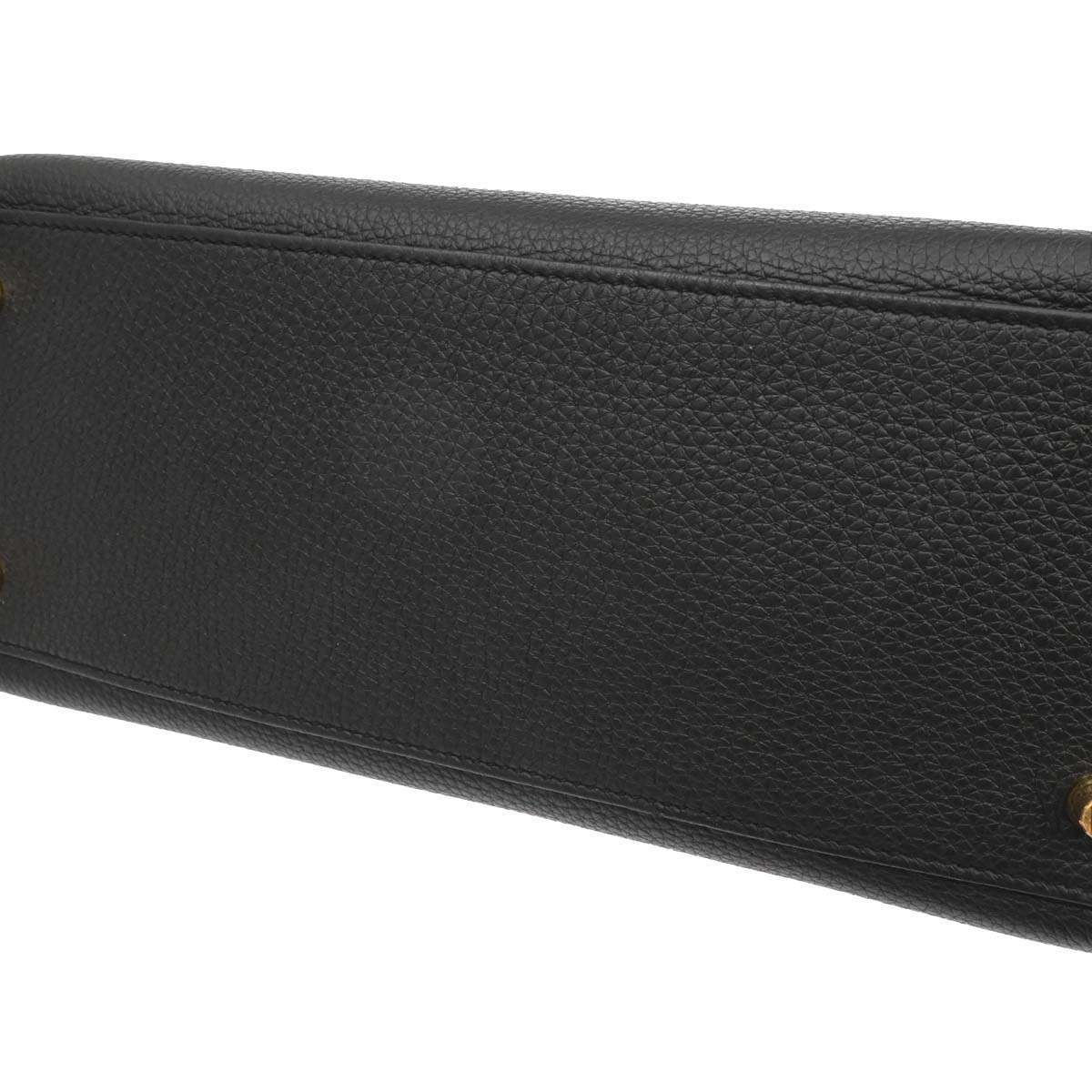 Hermes Black Togo Kelly 28 Retourne 2way Shoulder Handbag