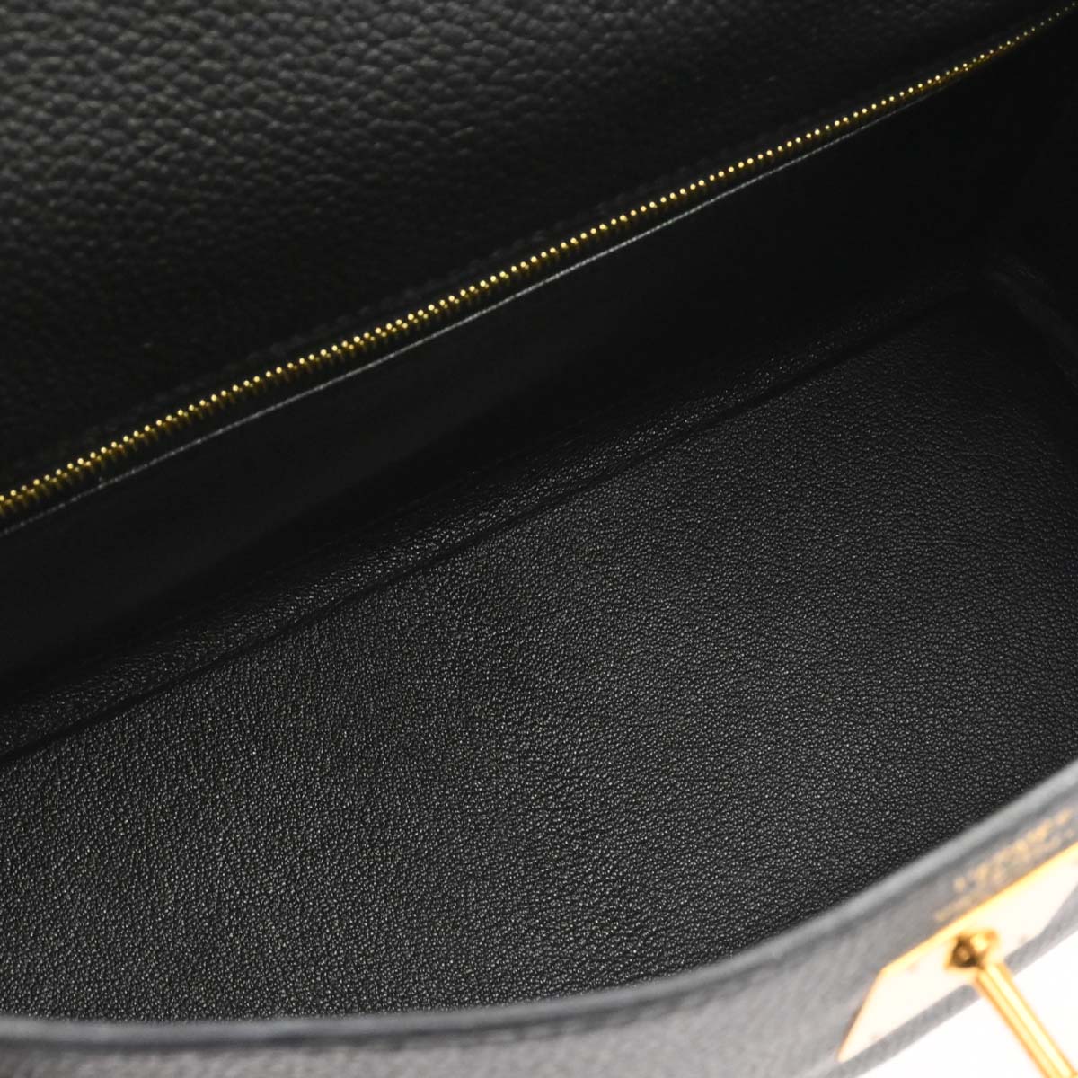 Hermes Black Togo Kelly 28 Retourne 2way Shoulder Handbag