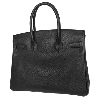 Hermes Black Epsom Birkin 30 Handbag