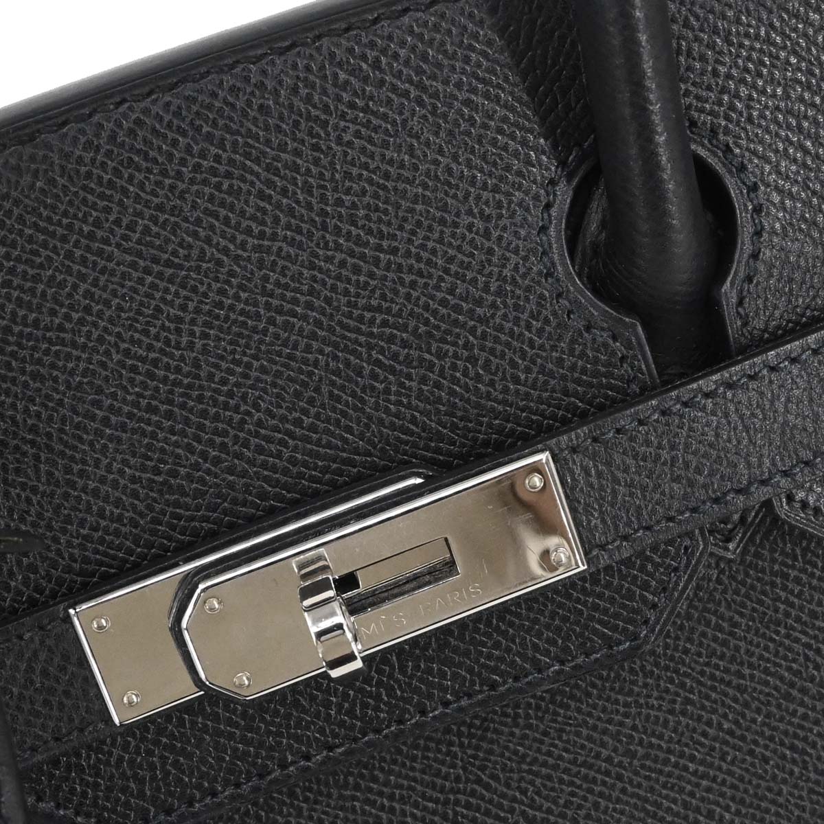 Hermes Black Epsom Birkin 30 Handbag